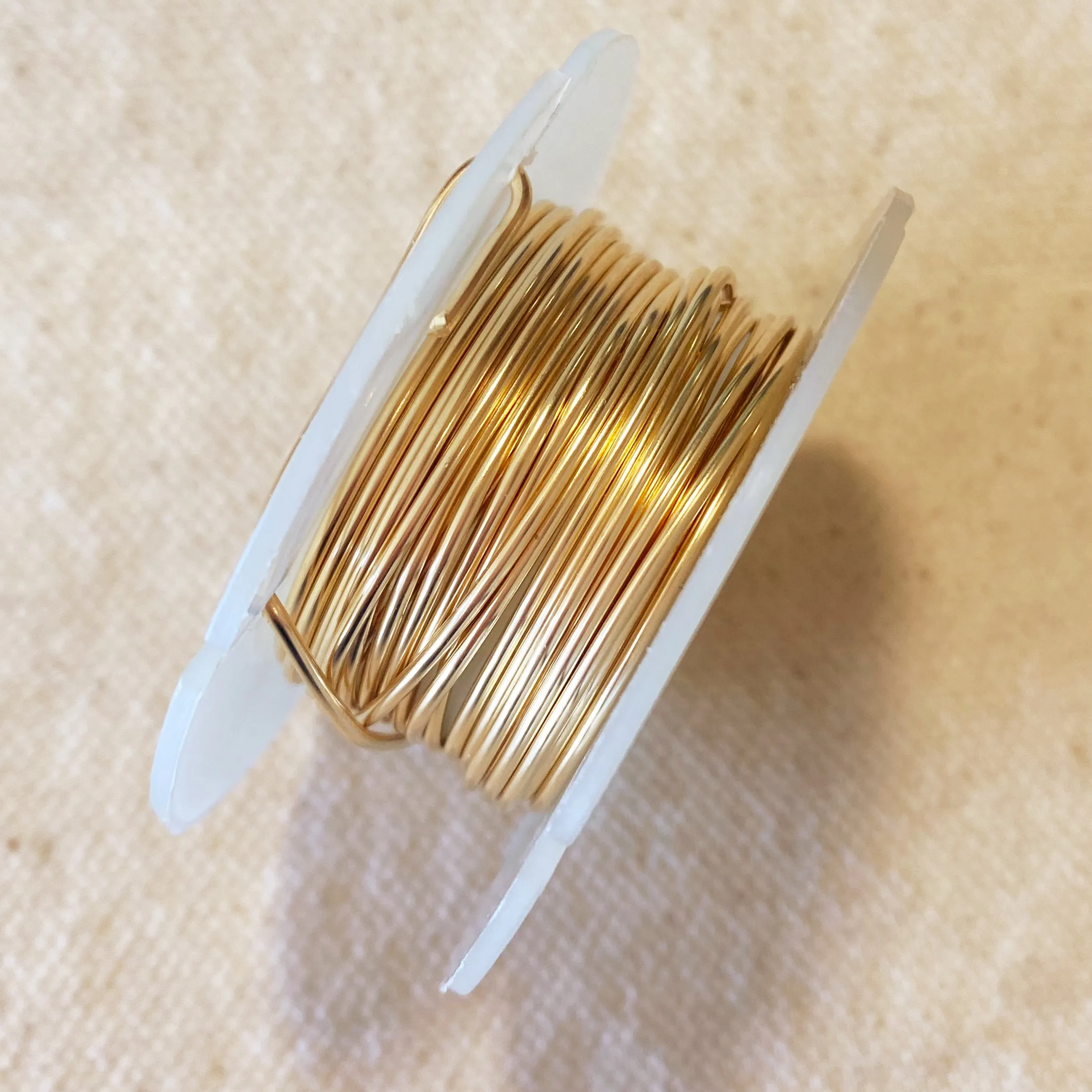 14k Gold Filled Wire 18ga Spool - 7ft