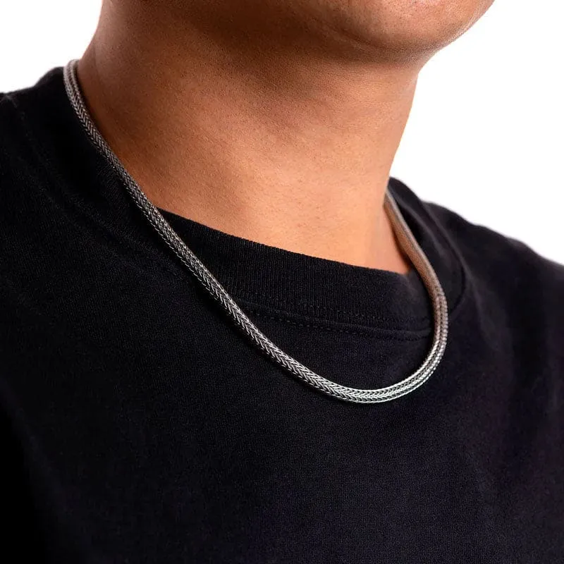 925 Sterling Silver King Necklace