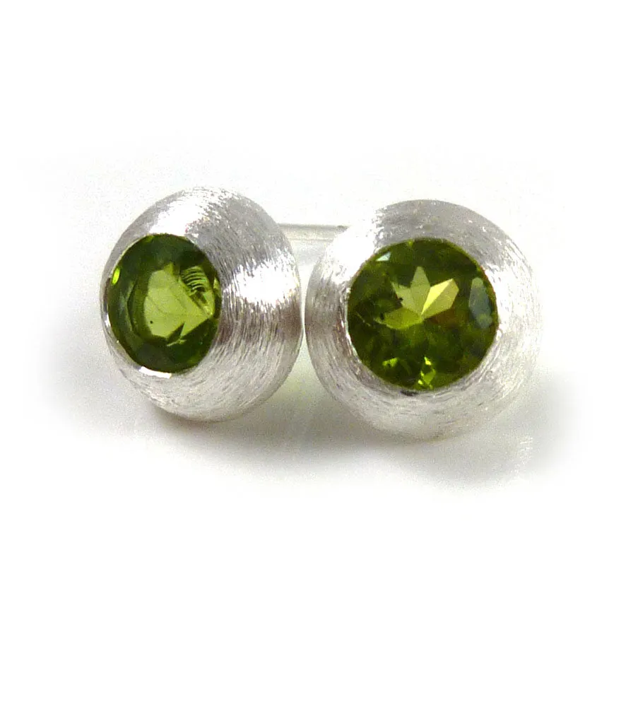 Aztec Studs Peridot