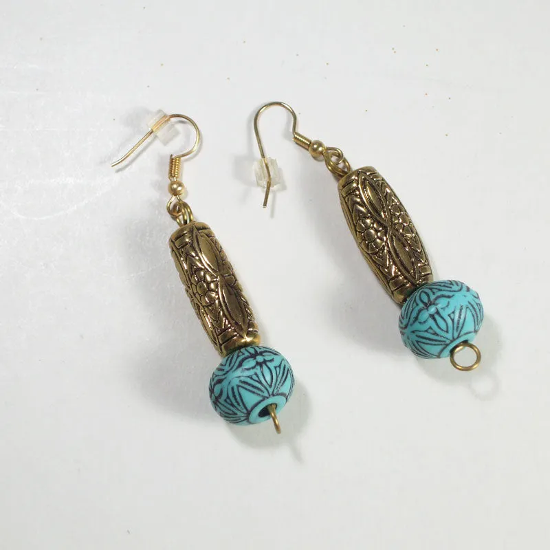 Baldomera Native Bead Earrings