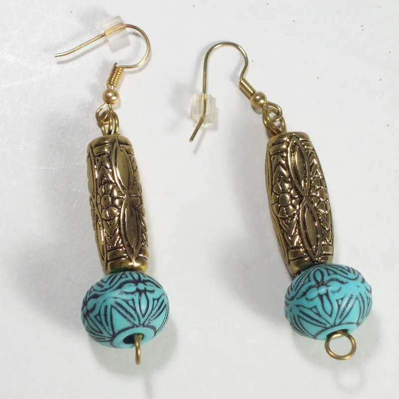 Baldomera Native Bead Earrings