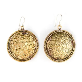 Brass Beauty Earrings