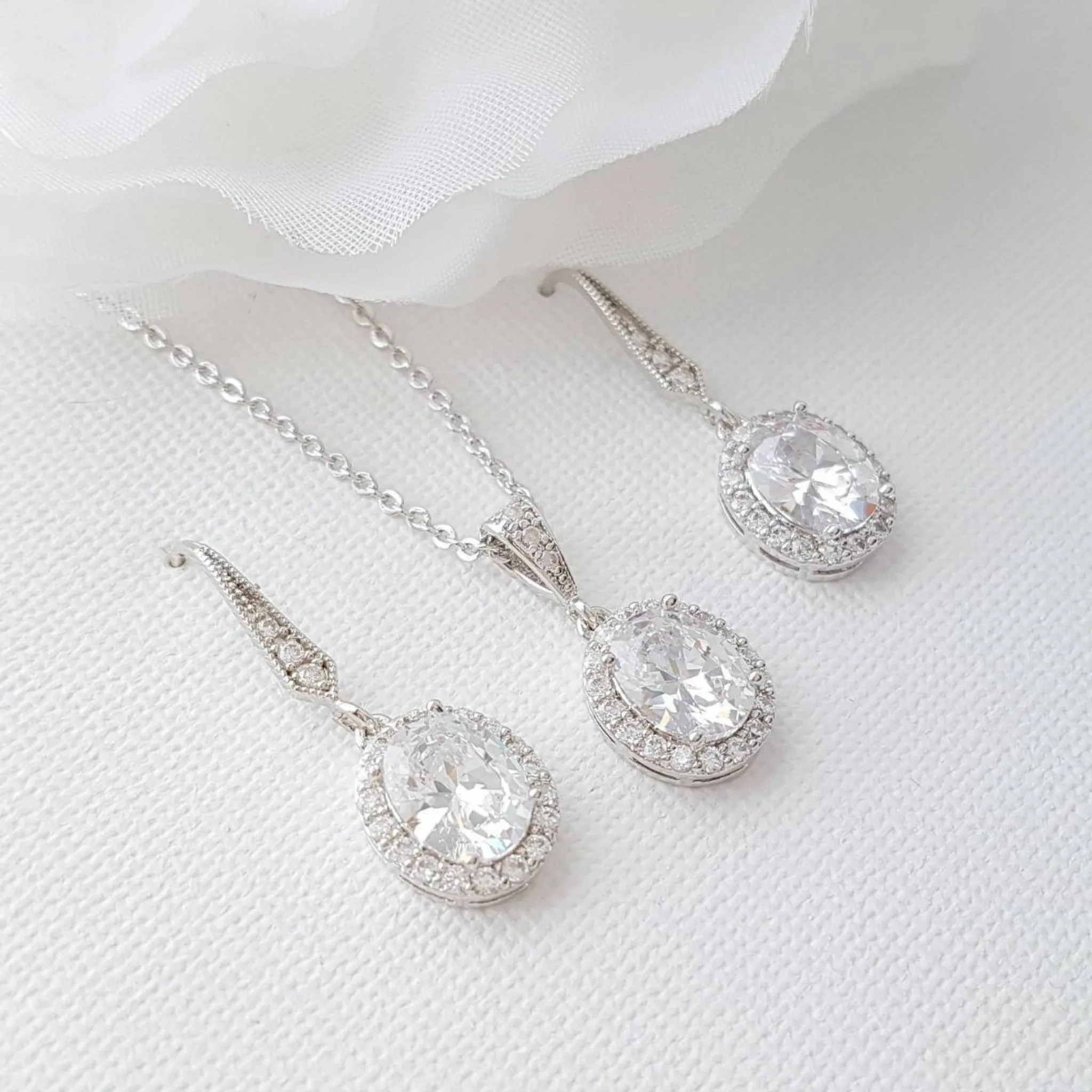 Bridal Party Jewelry Set Gold-Emily