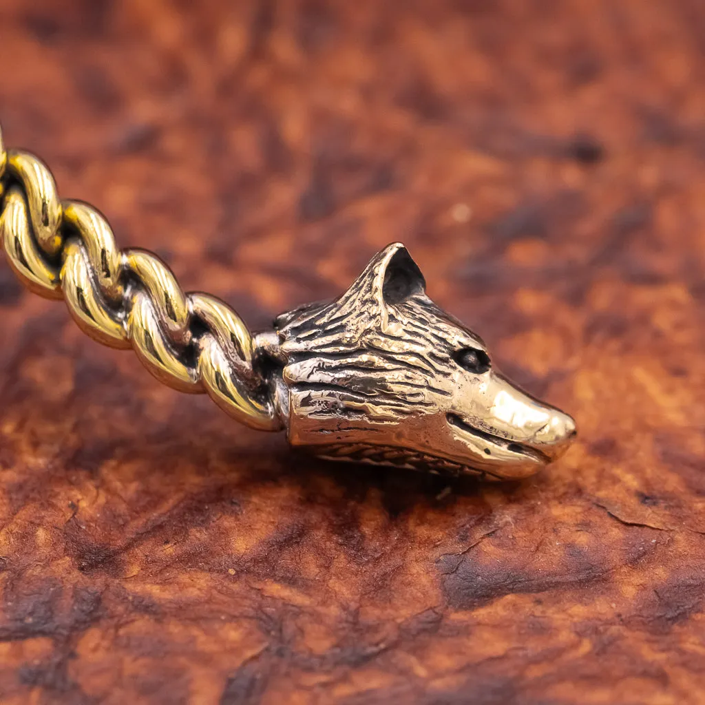 Bronze Wolf/Fenris Neck Torq