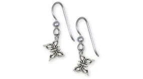 Butterfly Earrings Jewelry Sterling Silver Handmade Butterfly Earrings SWB-FW