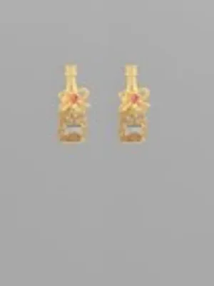 Champagne Babe Stud Earrings