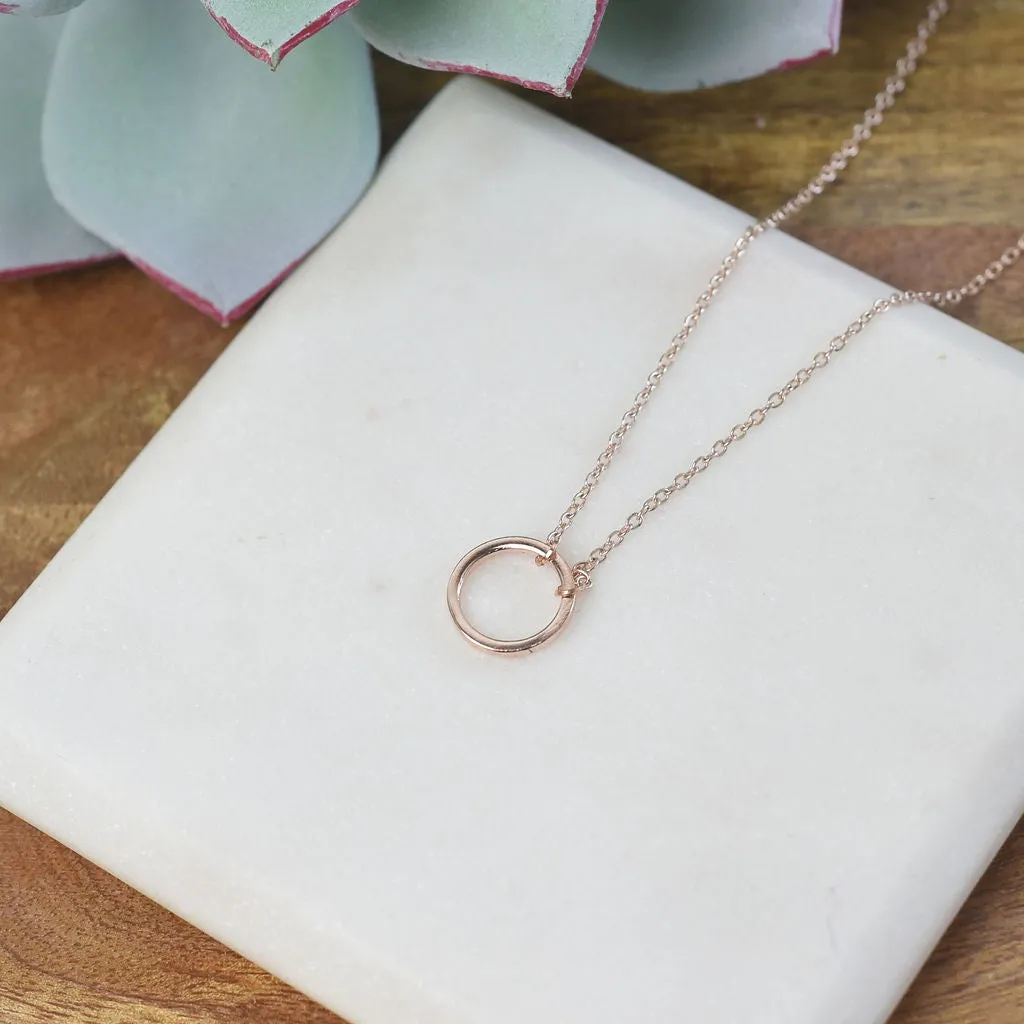 Classic Karma Pendant Necklace