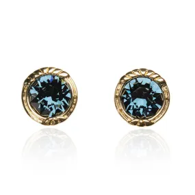 Cordelia Swarovski ®️ Crystal Stud Earrings