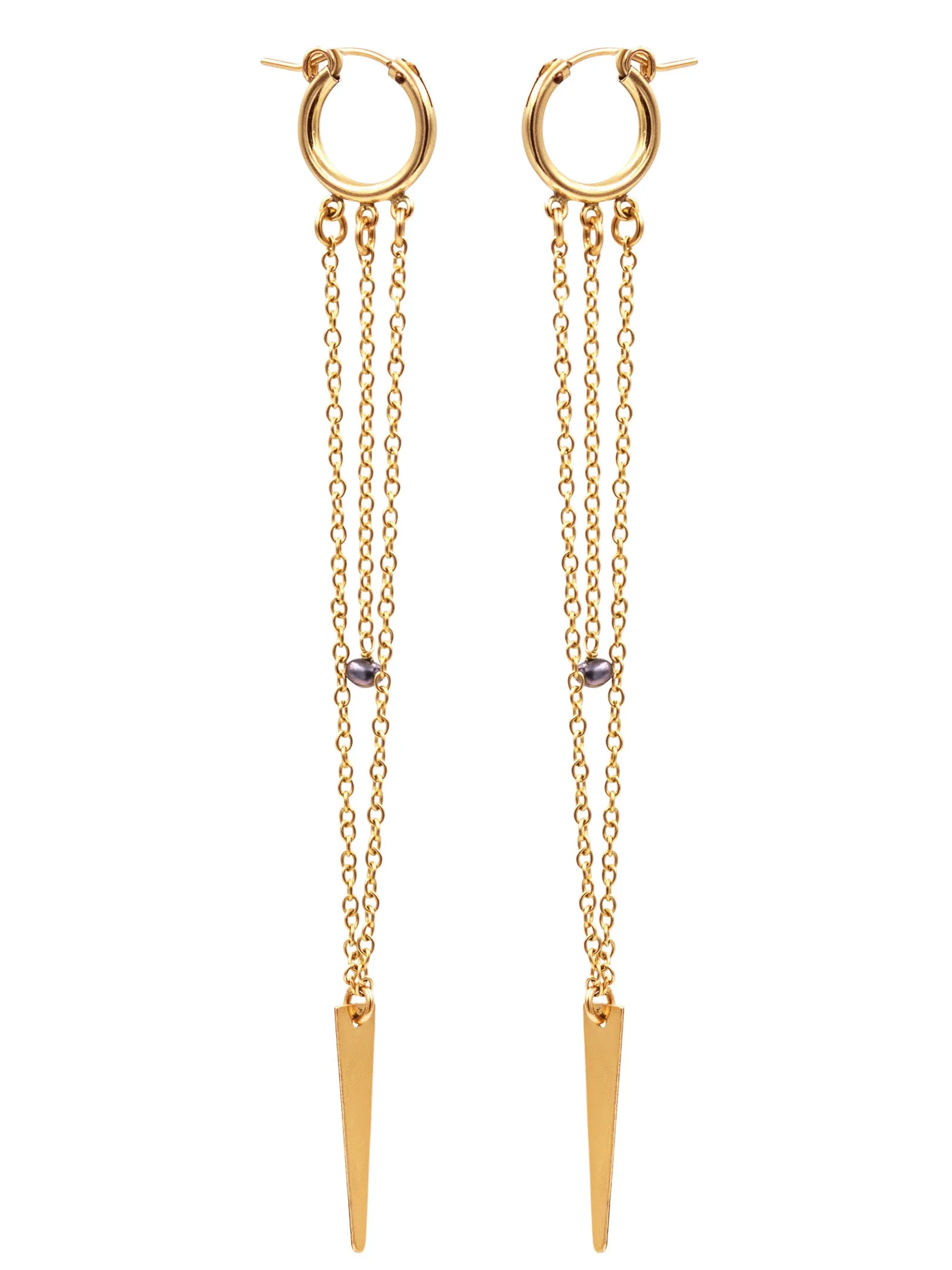 Cupid's Arrow Pearl Earring