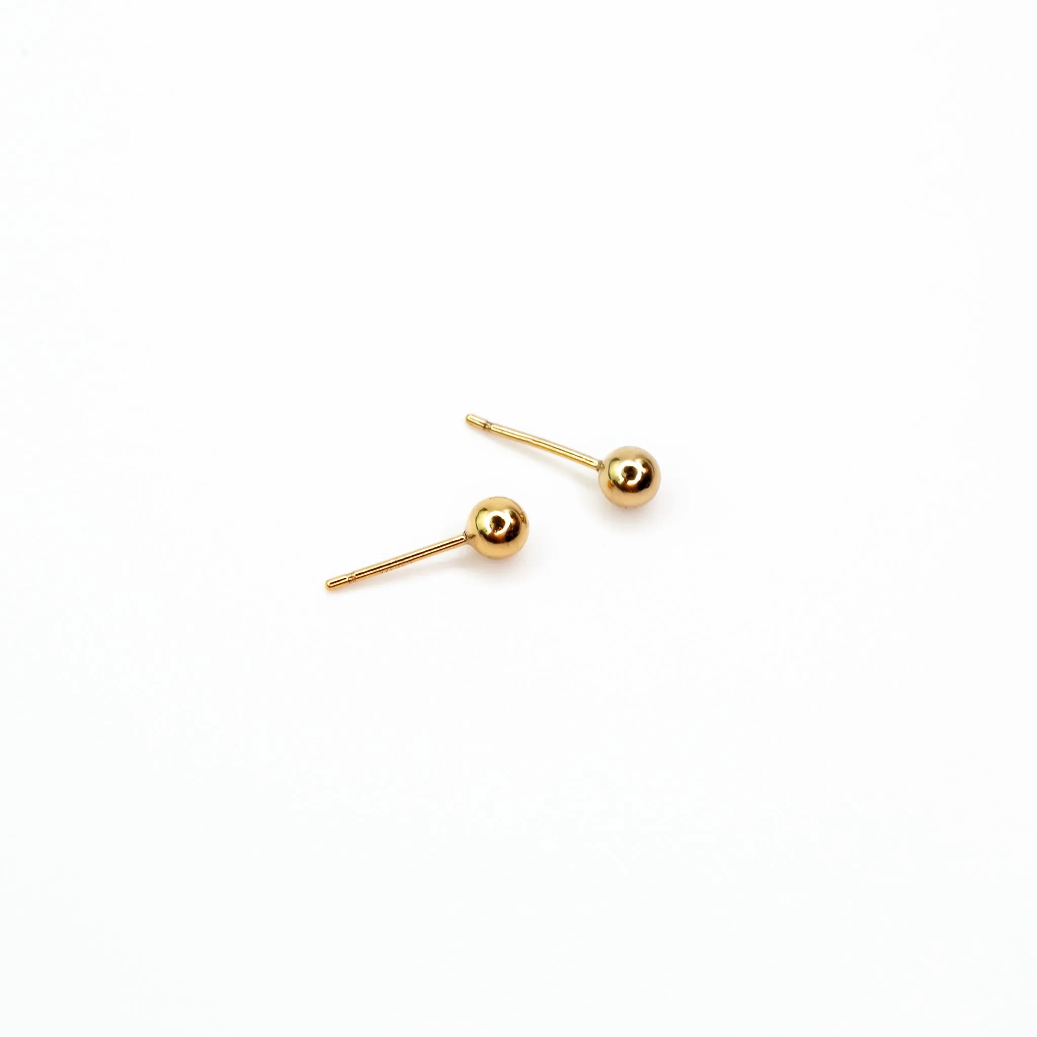 Dainty Sphere Studs