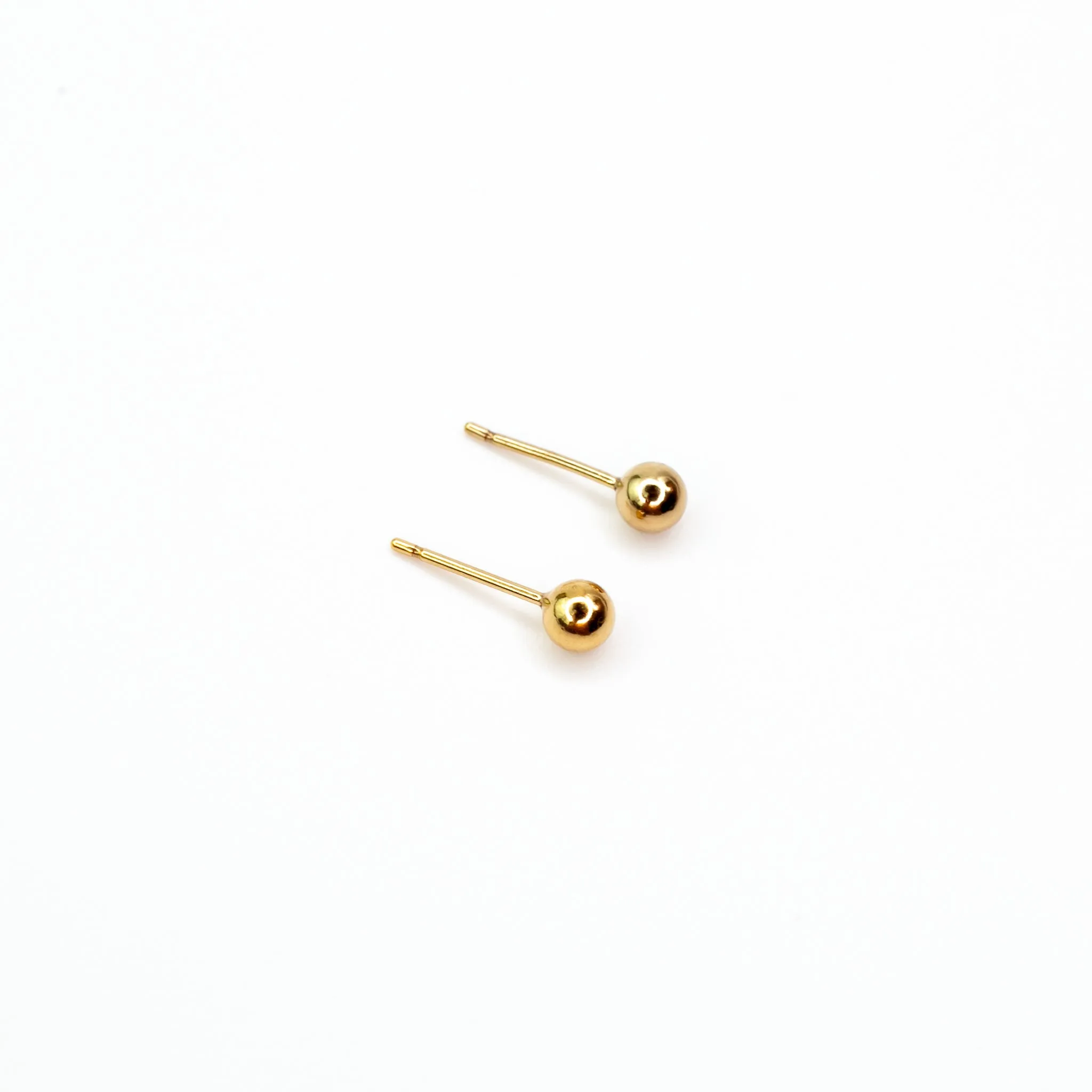 Dainty Sphere Studs