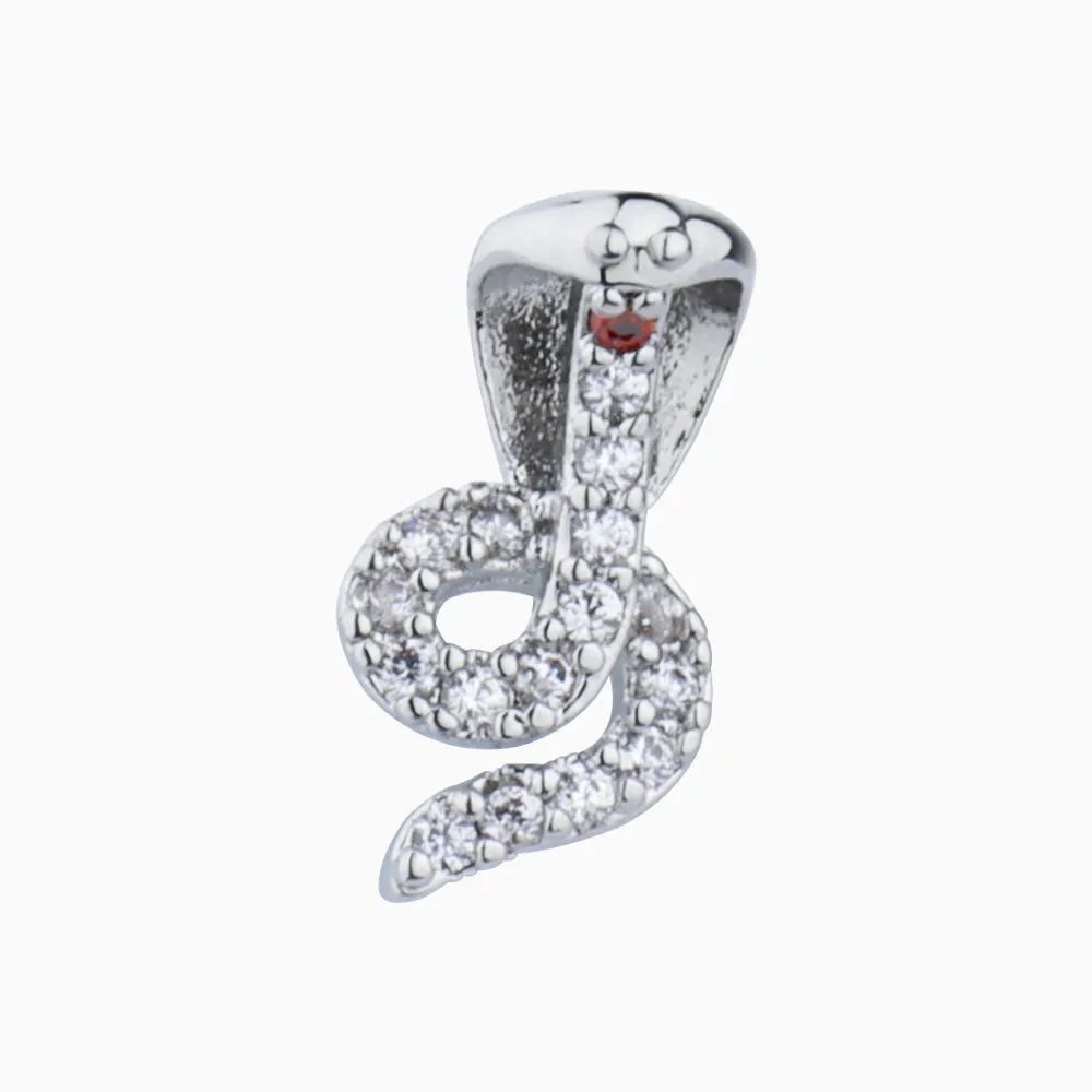 Elegant Snake Stud