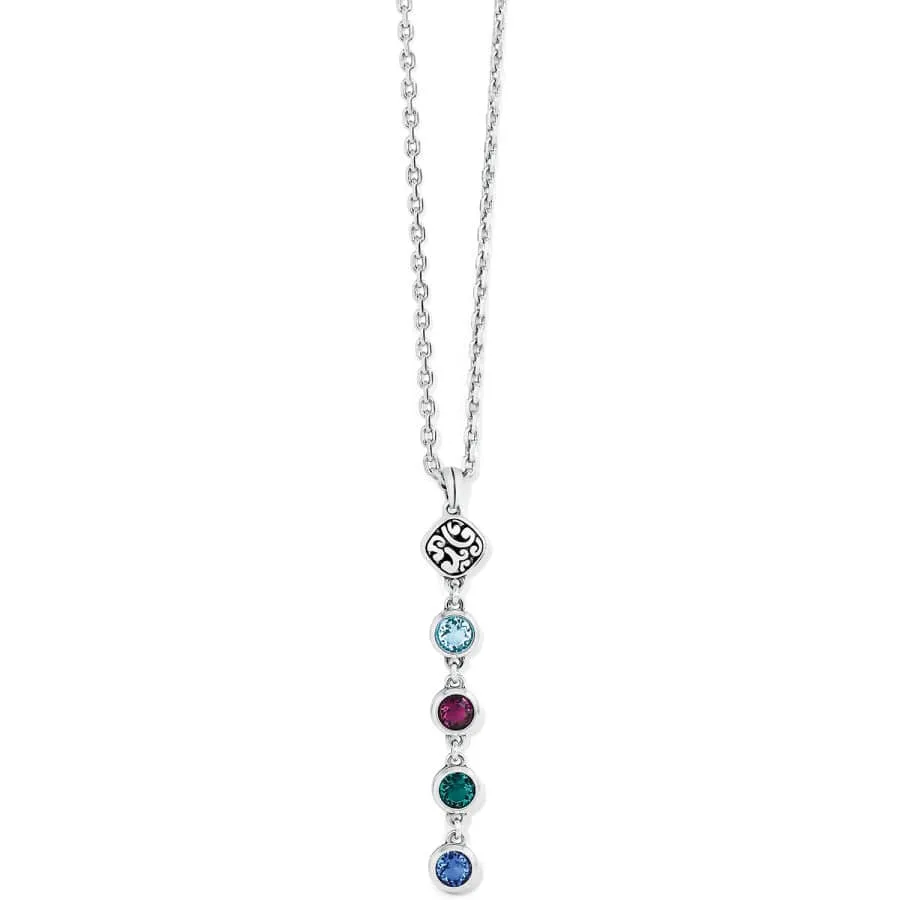 Elora Gems Dots Y Necklace