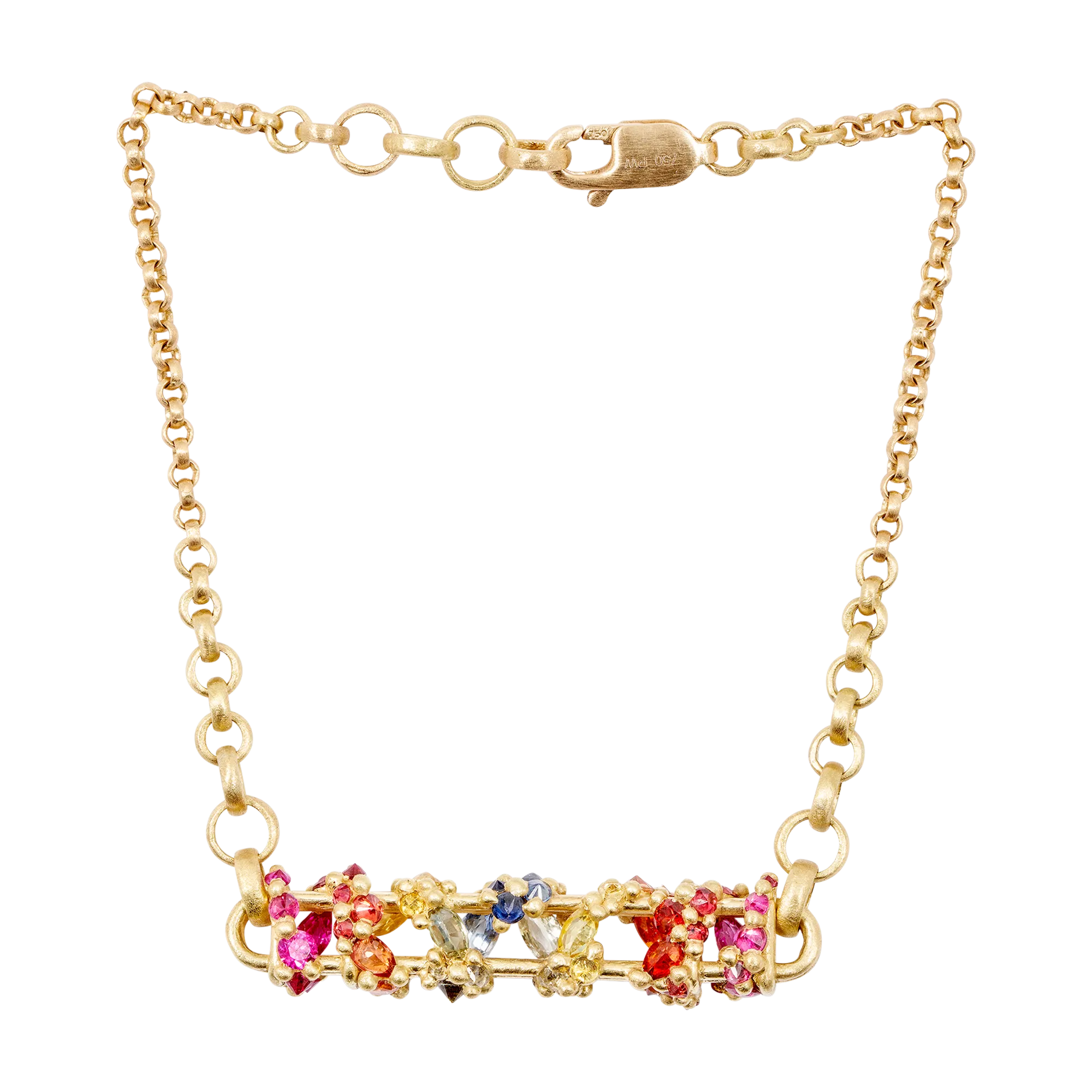 Extra Large Rainbow Fontaine Bracelet - 11323