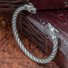 Fenrir (Wolf Head) Arm Ring