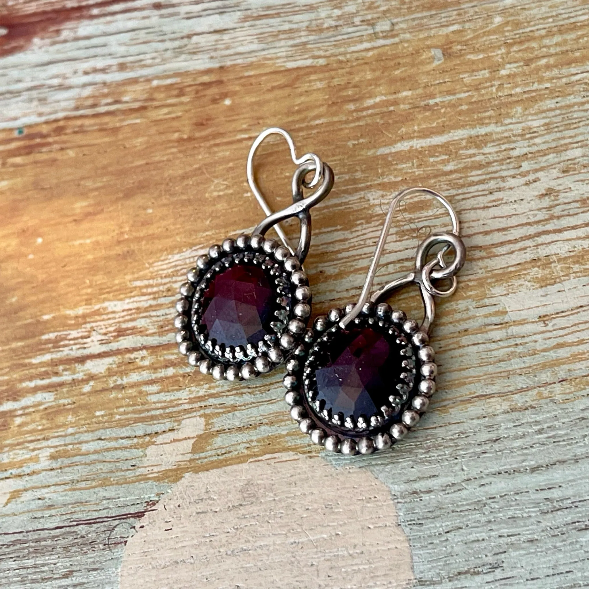 Garnet Earrings