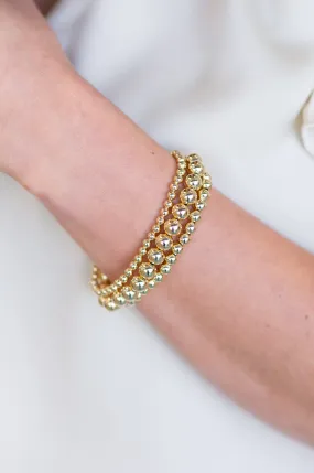 Gold Filled Ball Bracelet by Annie Claire Designs