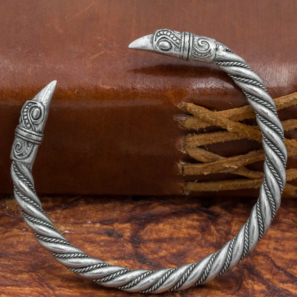 Huginn and Munnin Arm Ring