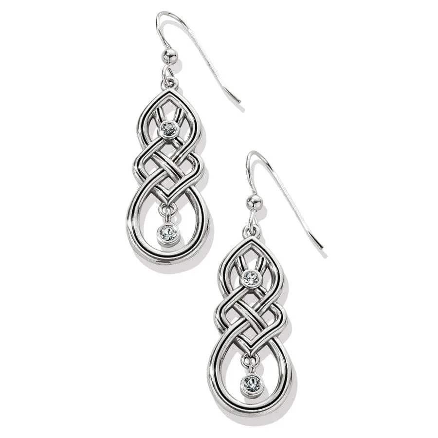 Interlok Cascade French Wire Earrings