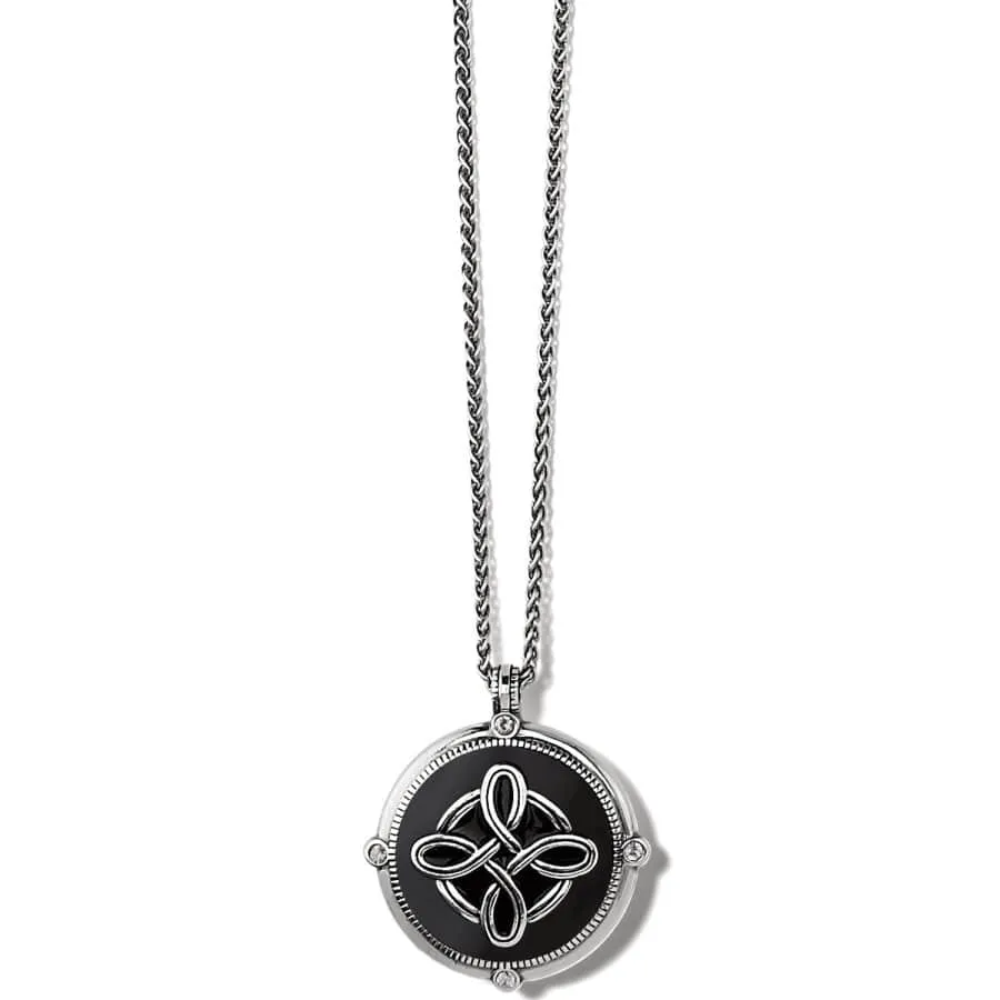 Interlok Noir Heirloom Reversible Necklace