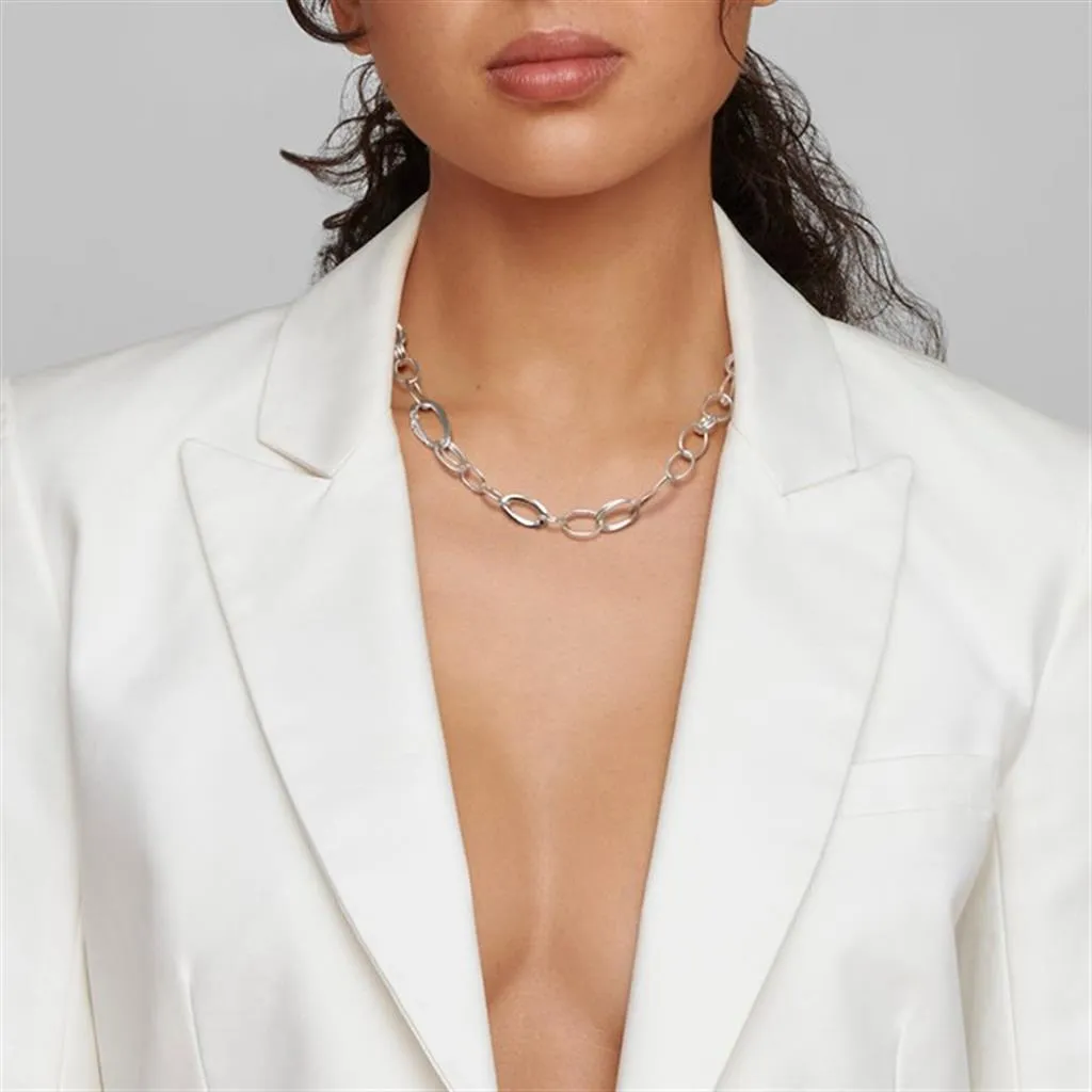 IPPOLITA Classico Silver Short Cherish Link Necklace