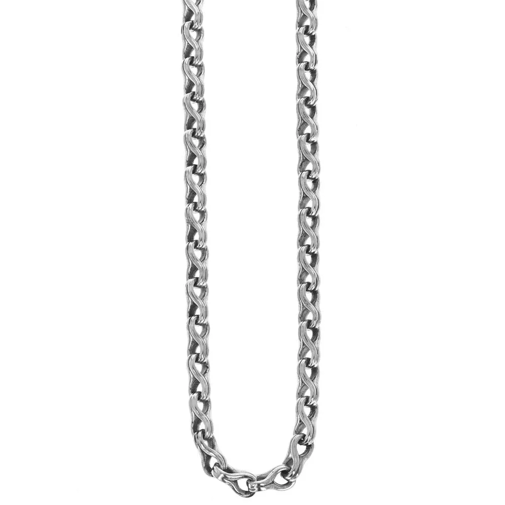 King Baby Twisted Eight Link Necklace