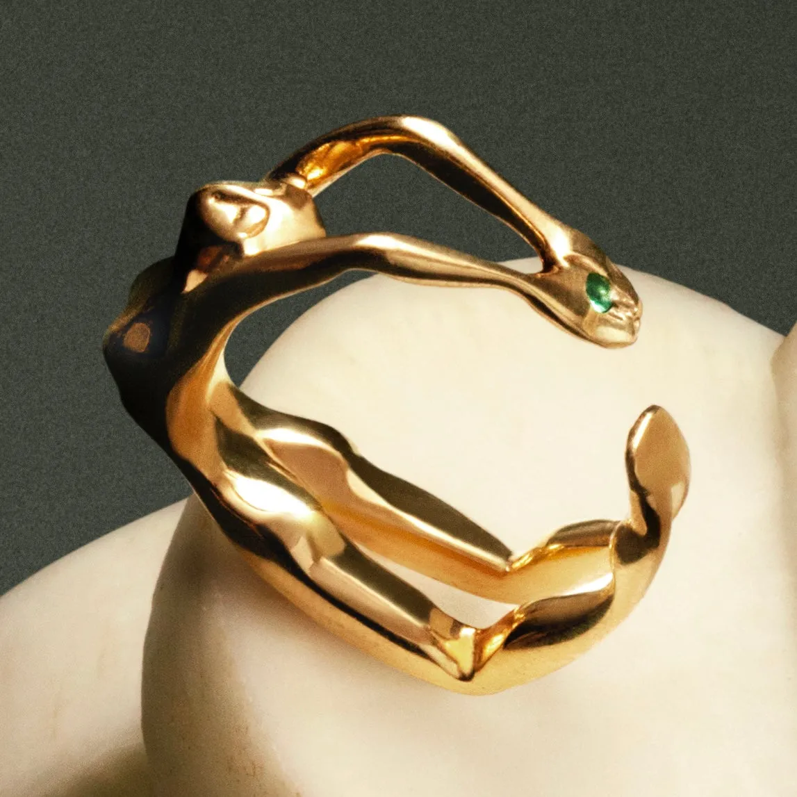 Louise Emerald Ring