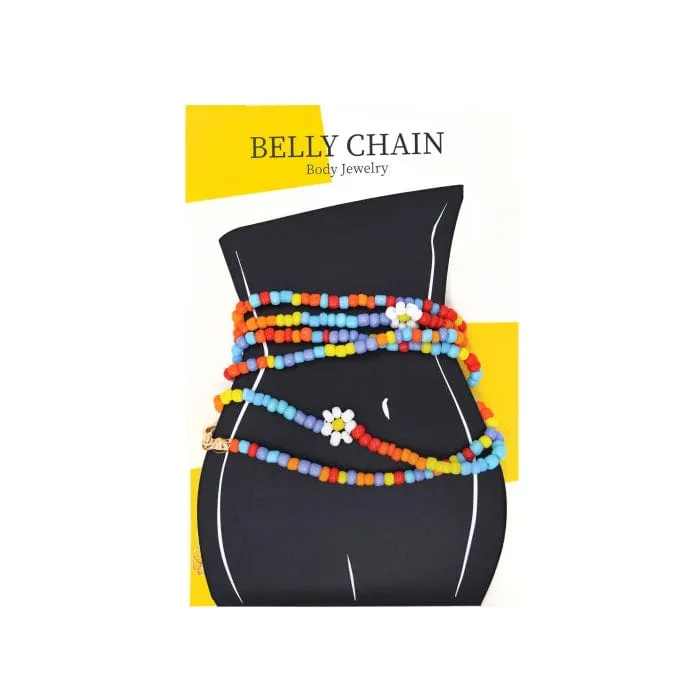 MAGIC | Belly Chain Jewelry Flower Beads