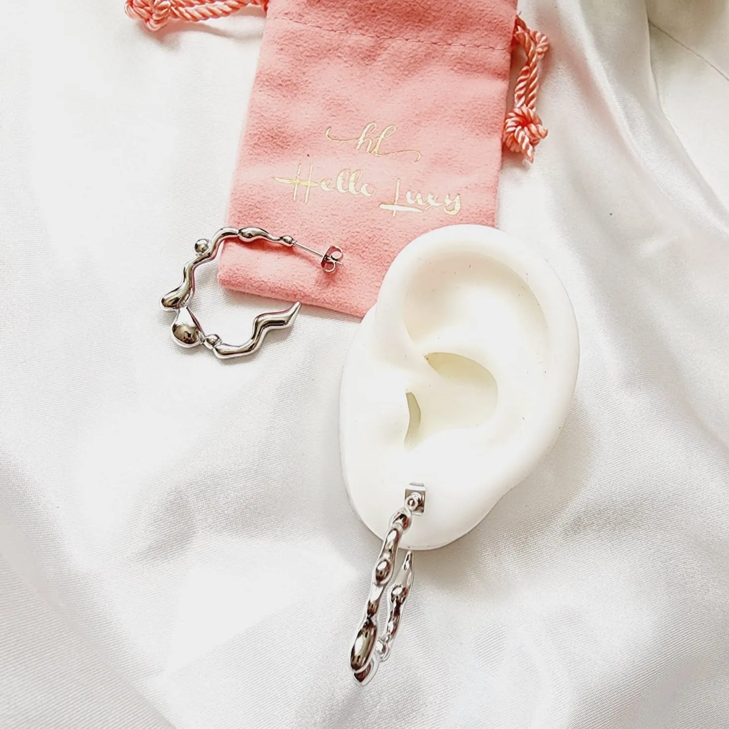 Melting Lava Earrings