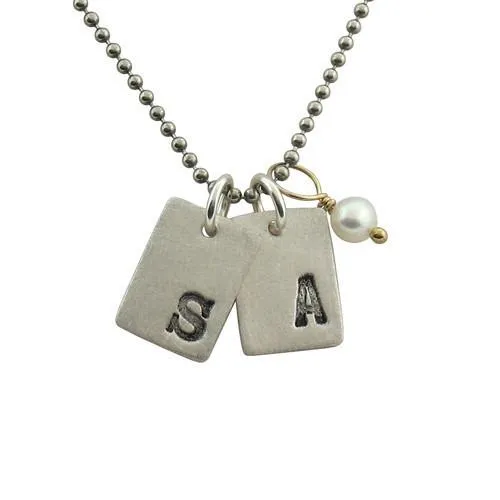 Modern Initial Necklace