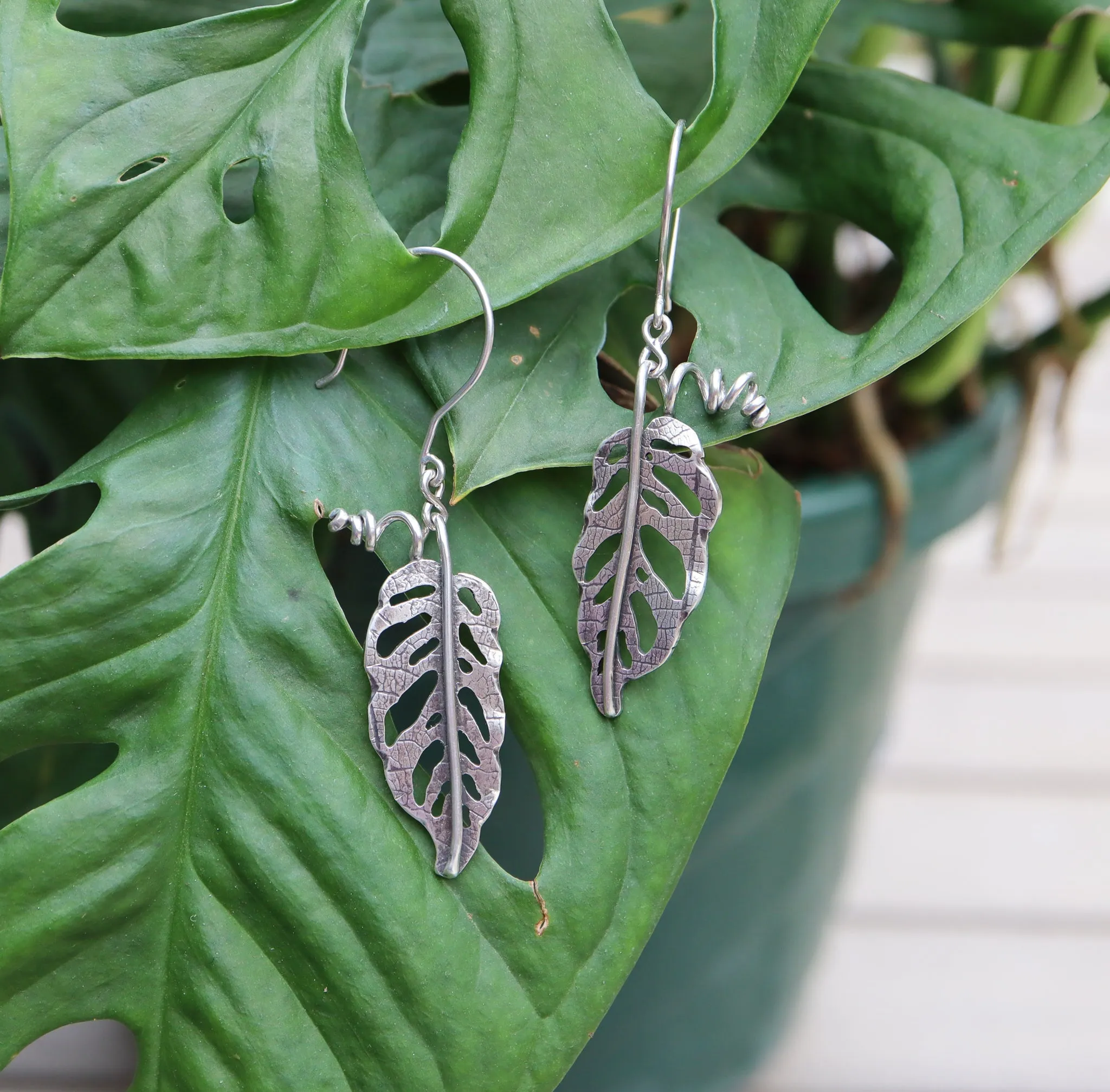 Monstera Adansonii Jewelry Set