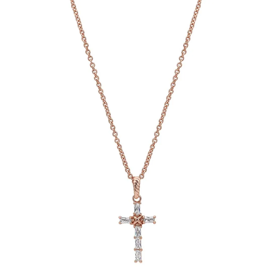 Montana Silversmiths Women's Brilliant Cross Necklace