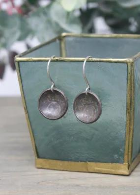 Norway World Coin Earrings