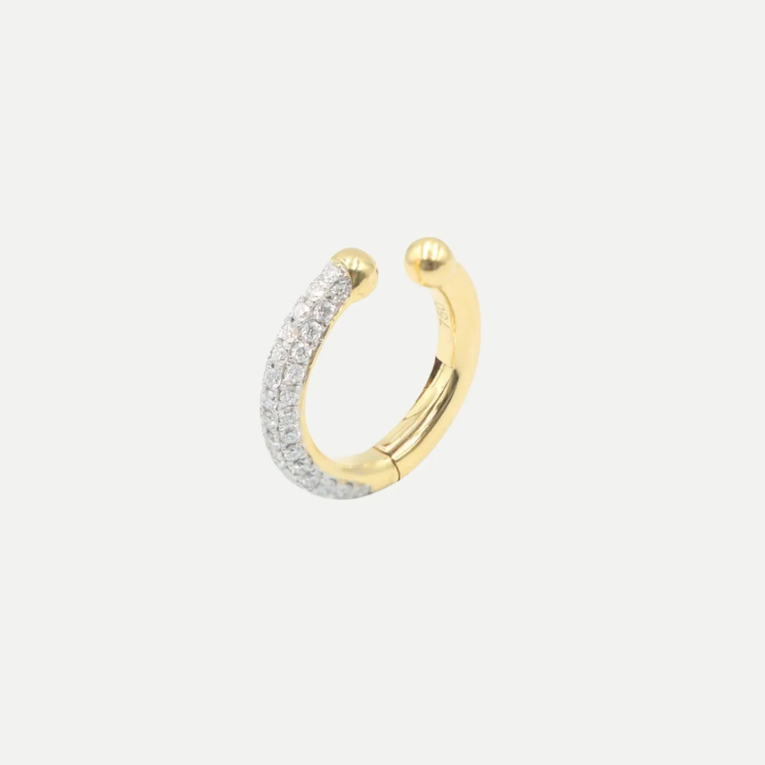 PAVE DIAMOND EAR CUFF