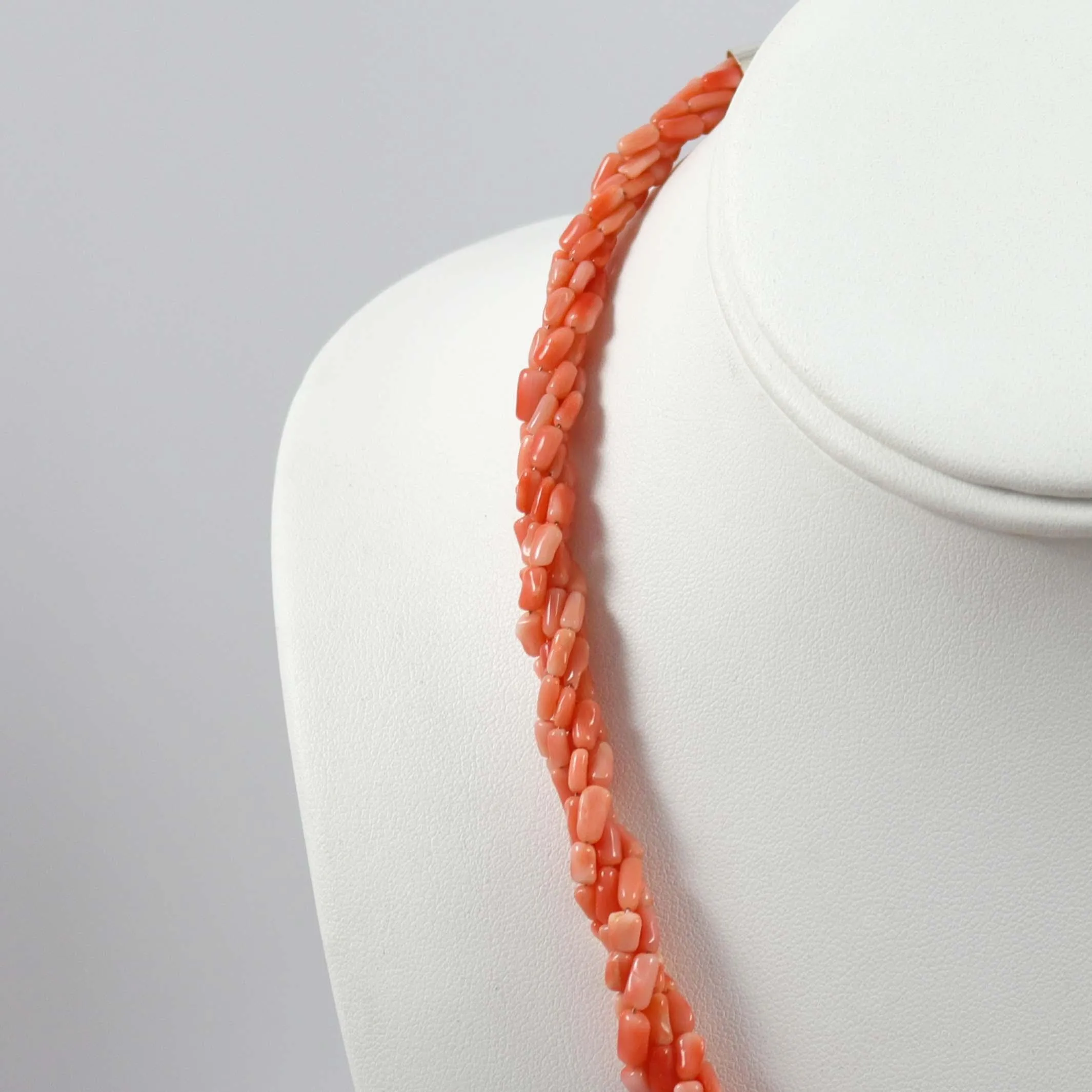 Pink Coral Necklace