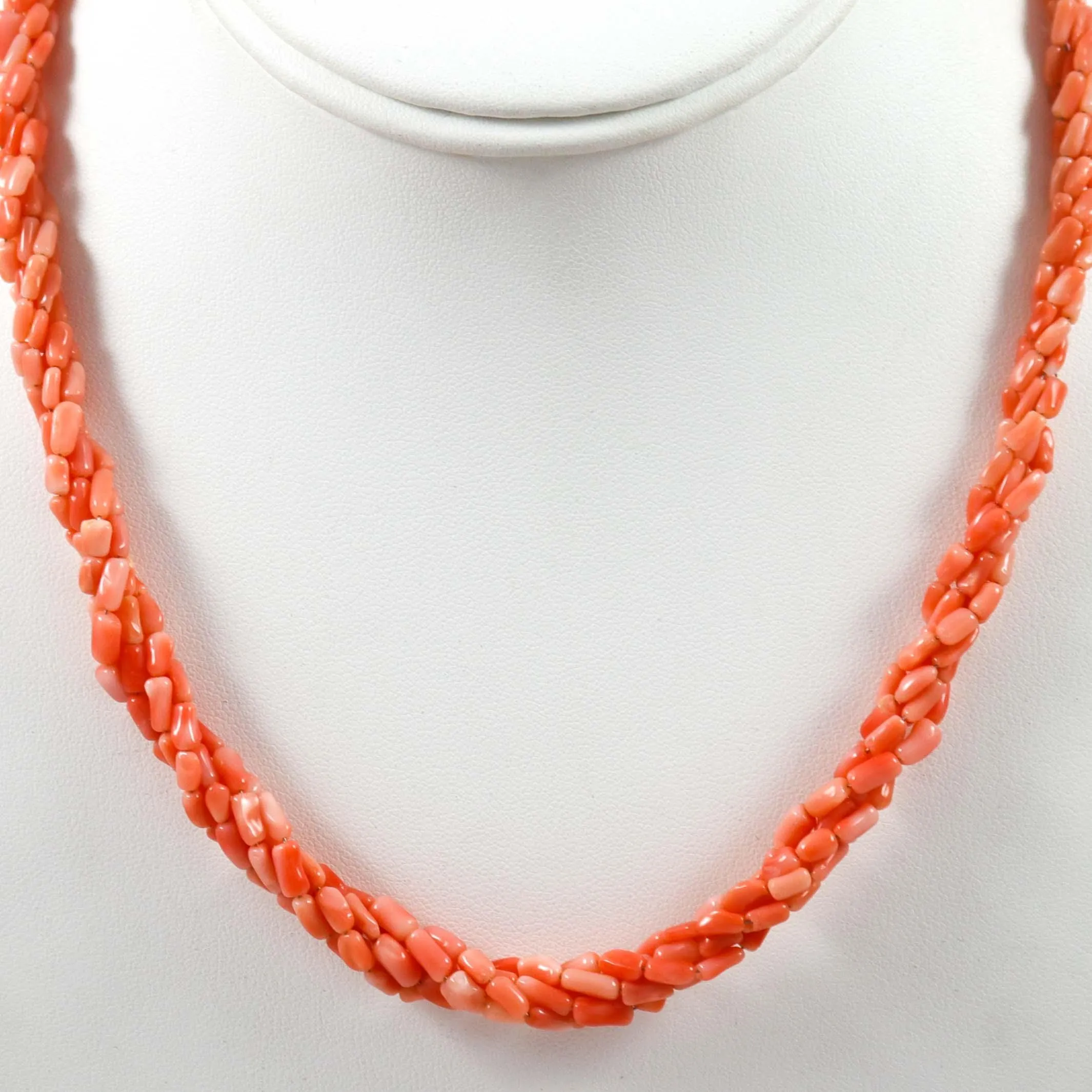 Pink Coral Necklace