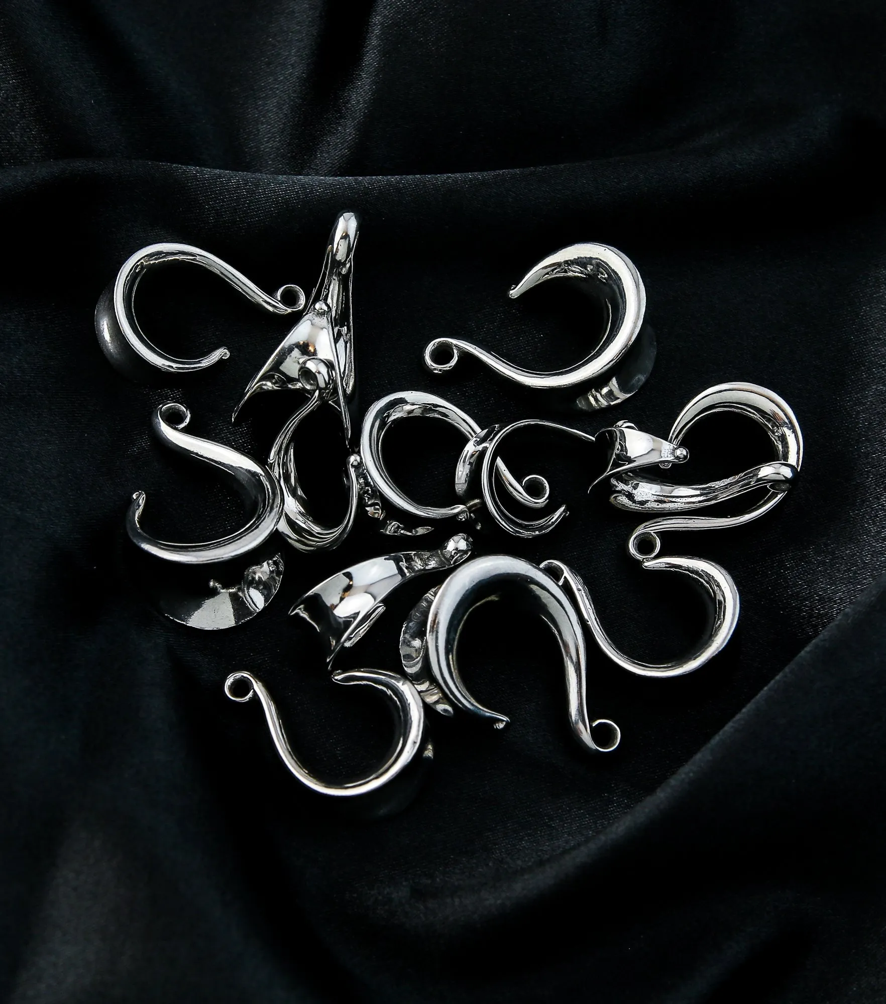 Saddle Hanger Stainless Steel Ear Weights