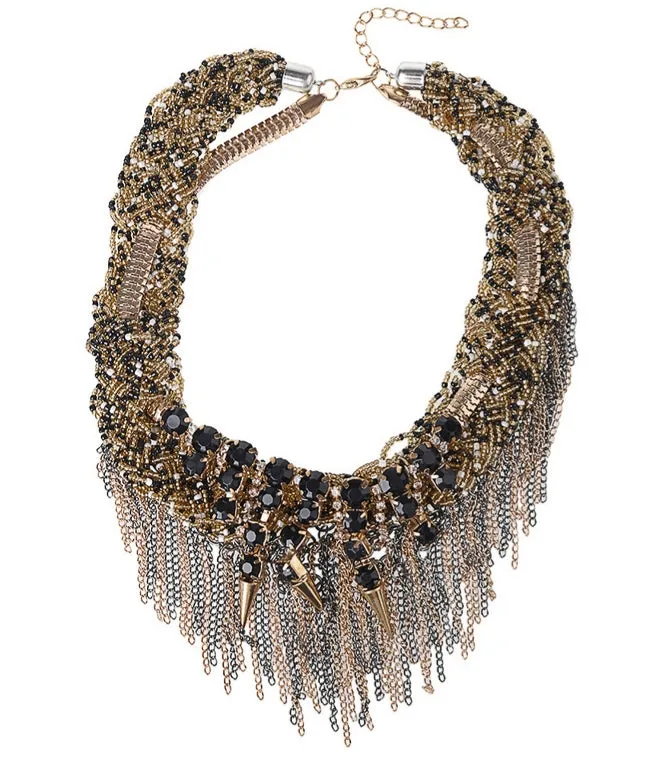 SAVANNAH - Glam Beaded Bib