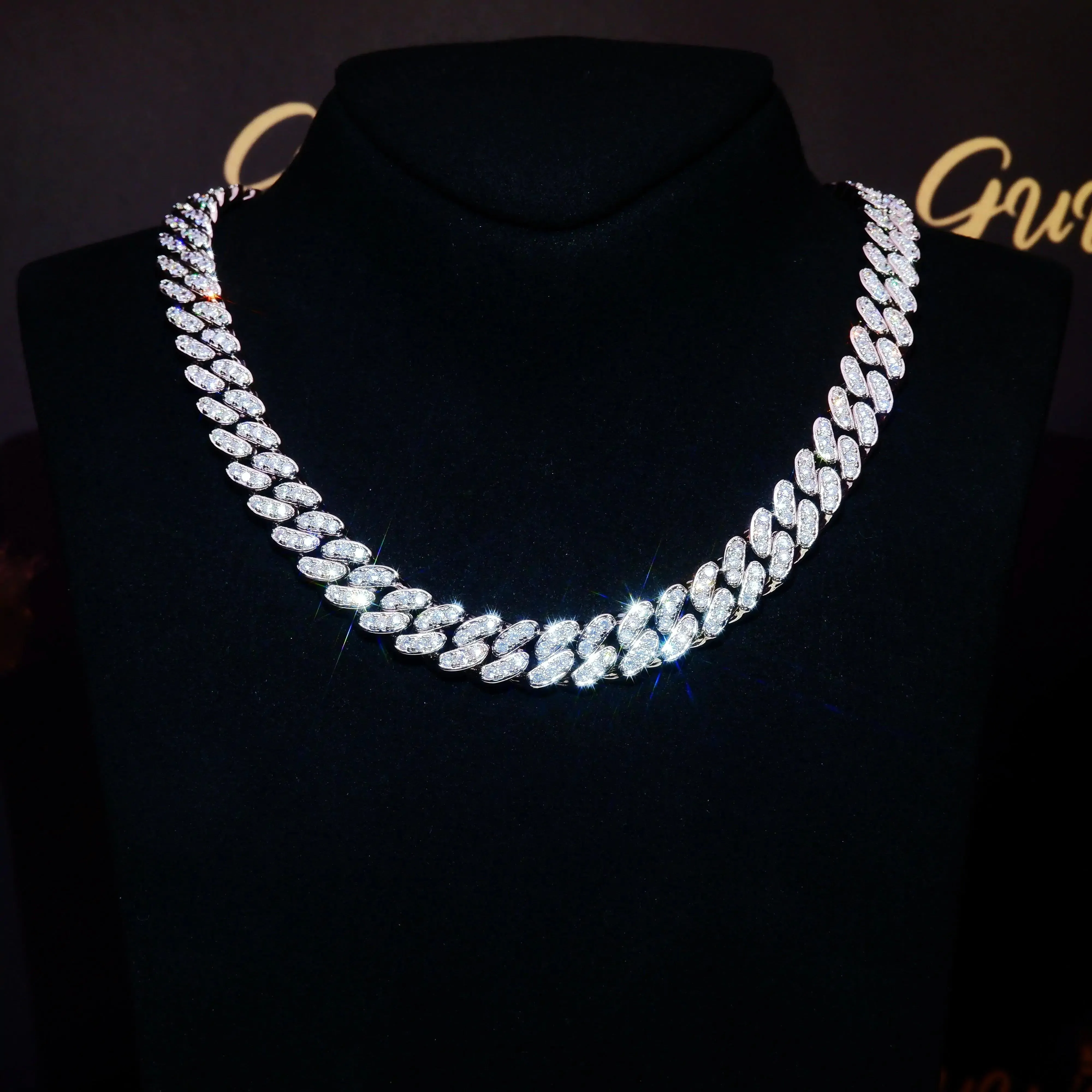 Seamless Plated Iced Cuban Chain