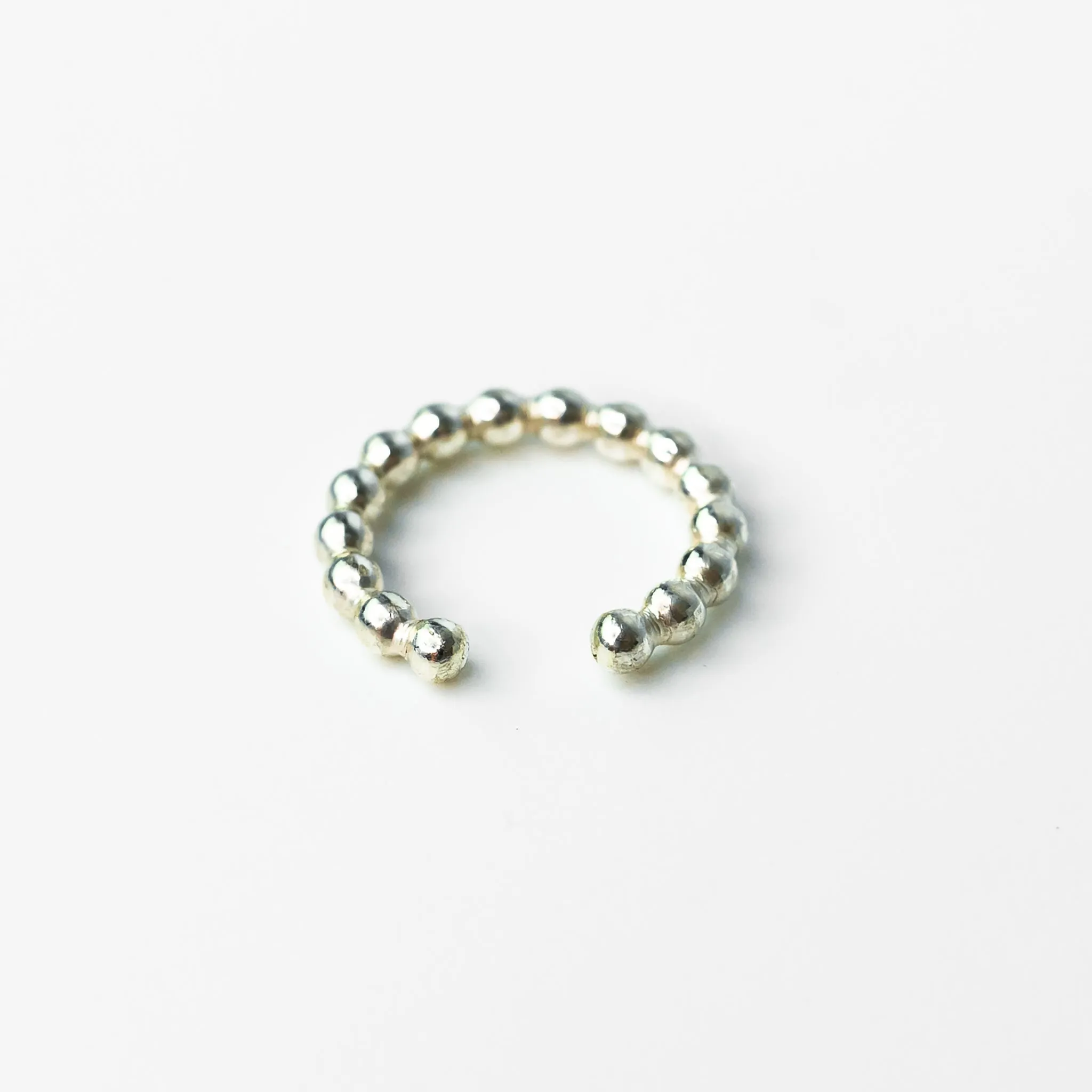 Shimmer Dot Ear Cuff Set - Mixed Metal Duo