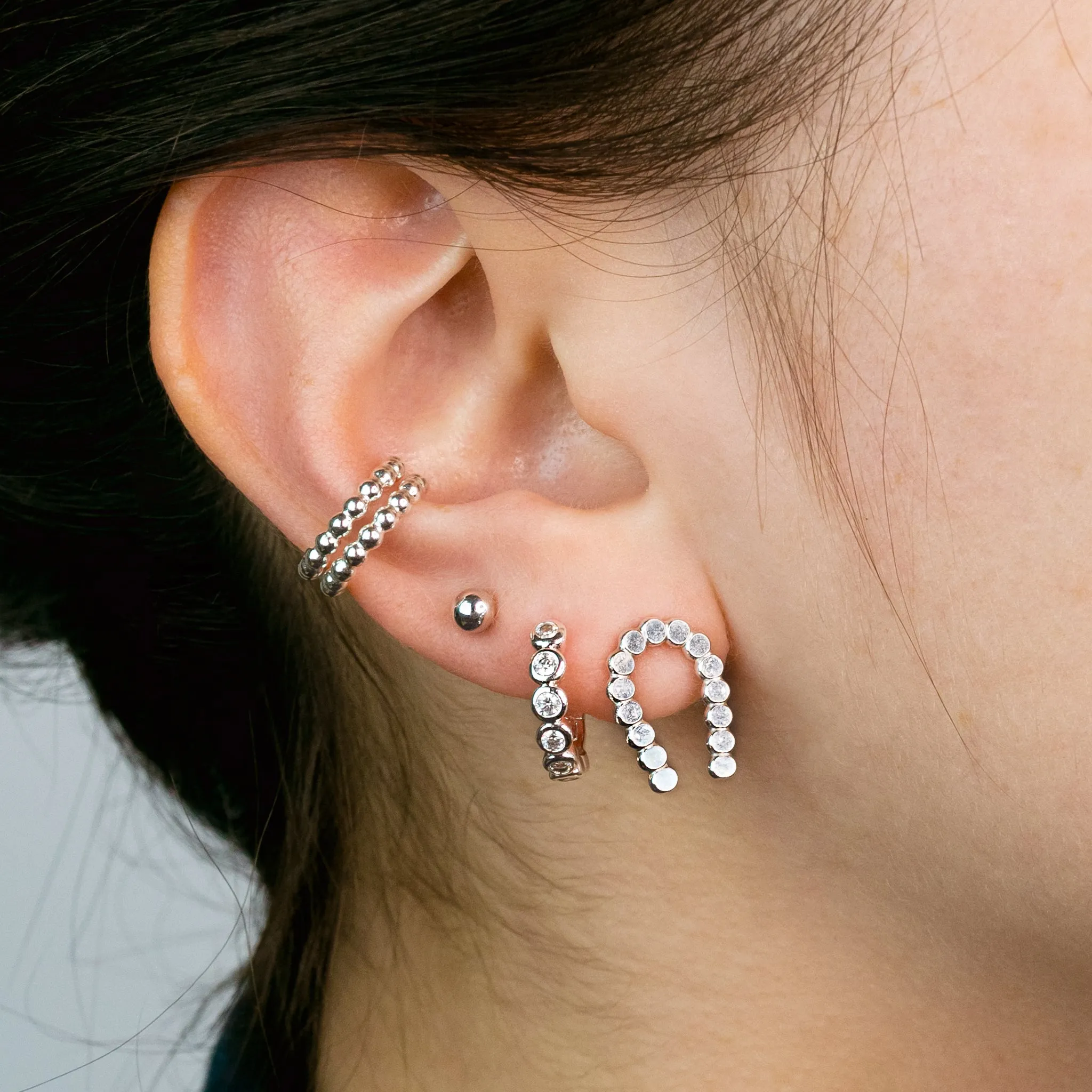 Shimmer Dot Ear Cuff