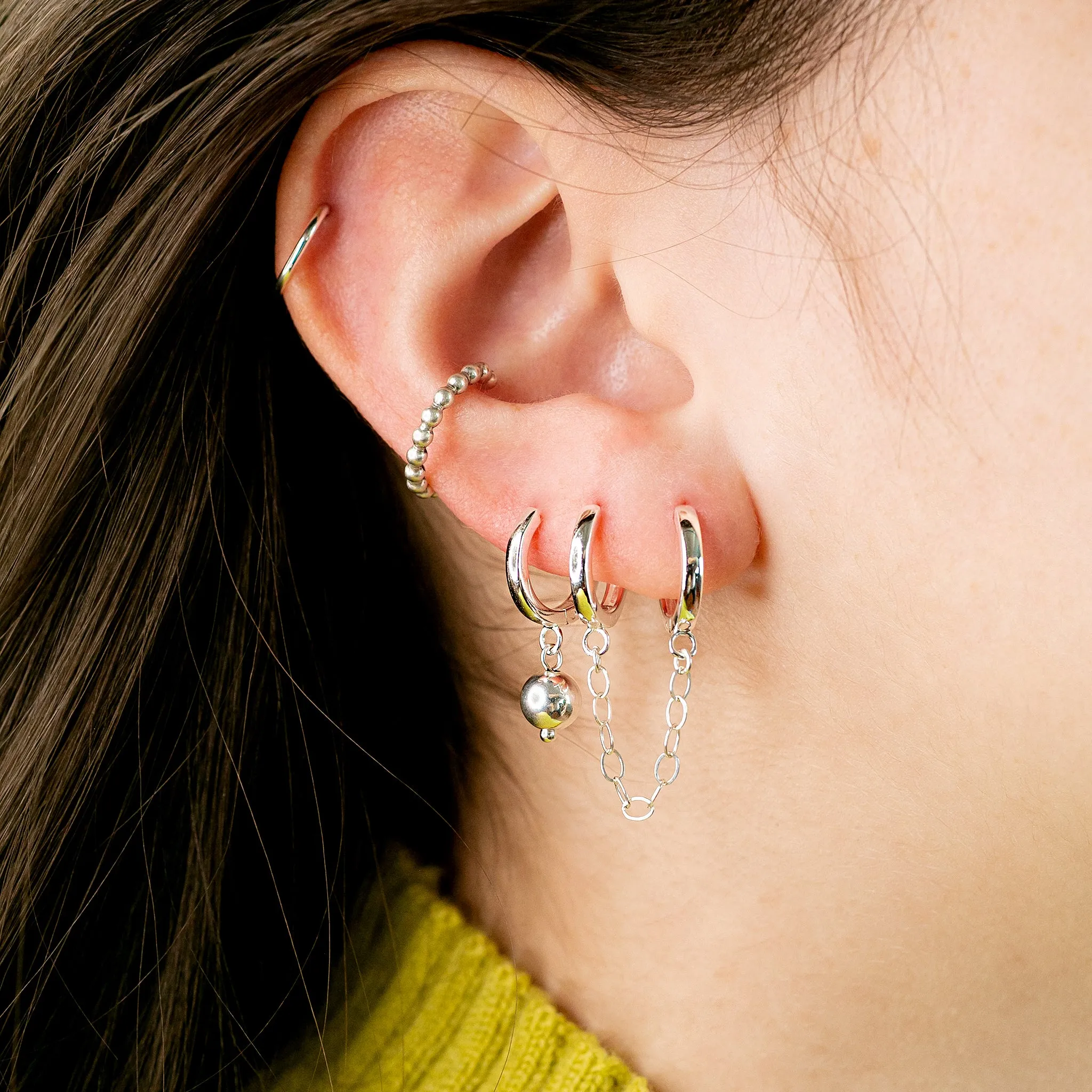 Shimmer Dot Ear Cuff