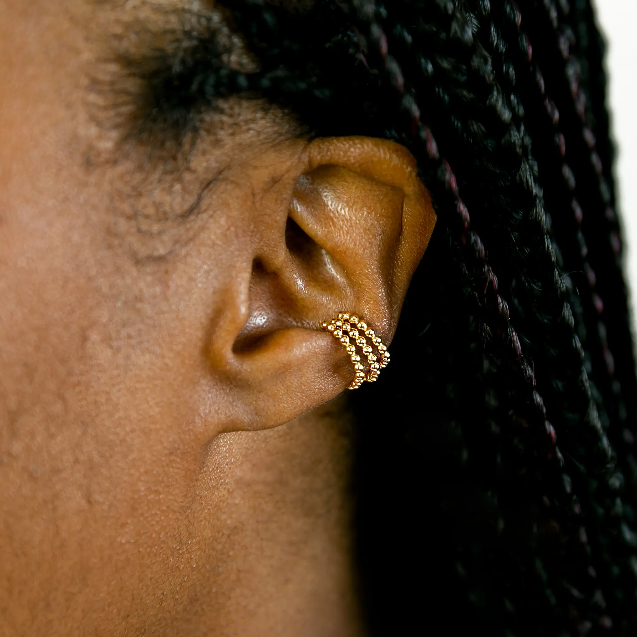 Shimmer Dot Ear Cuff