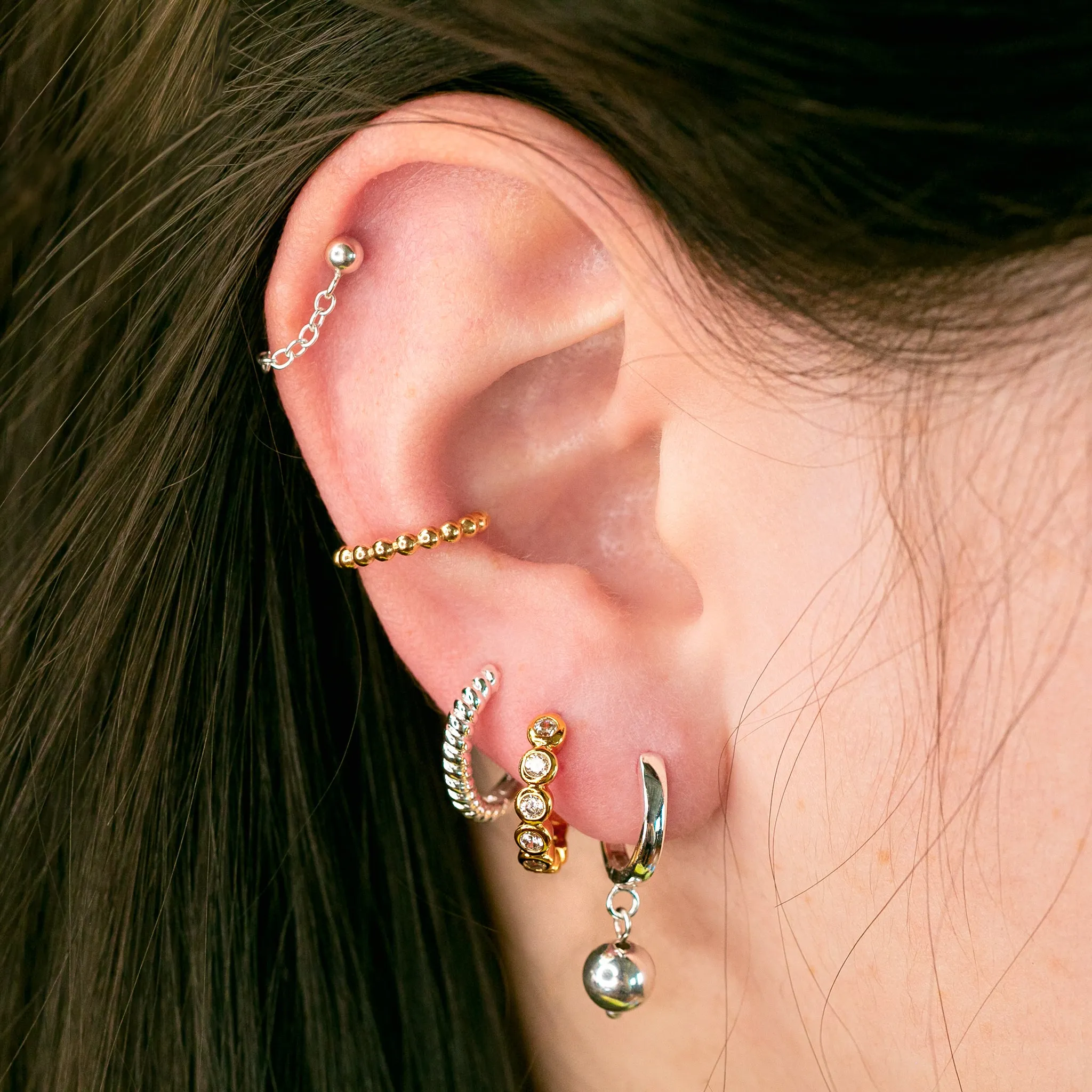 Shimmer Dot Ear Cuff