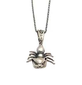 Spider Cat Necklace