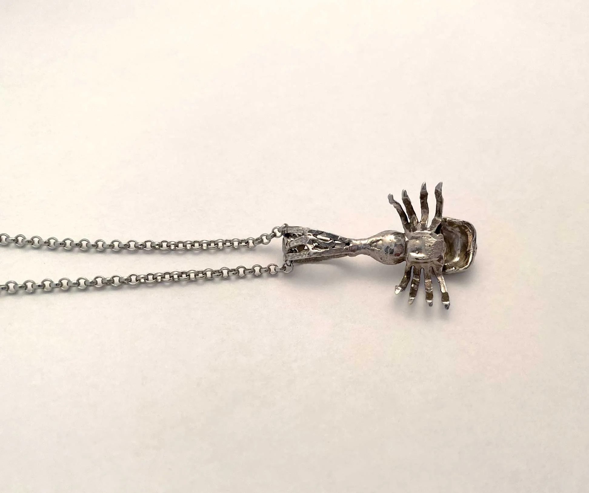 Spider Cat Necklace