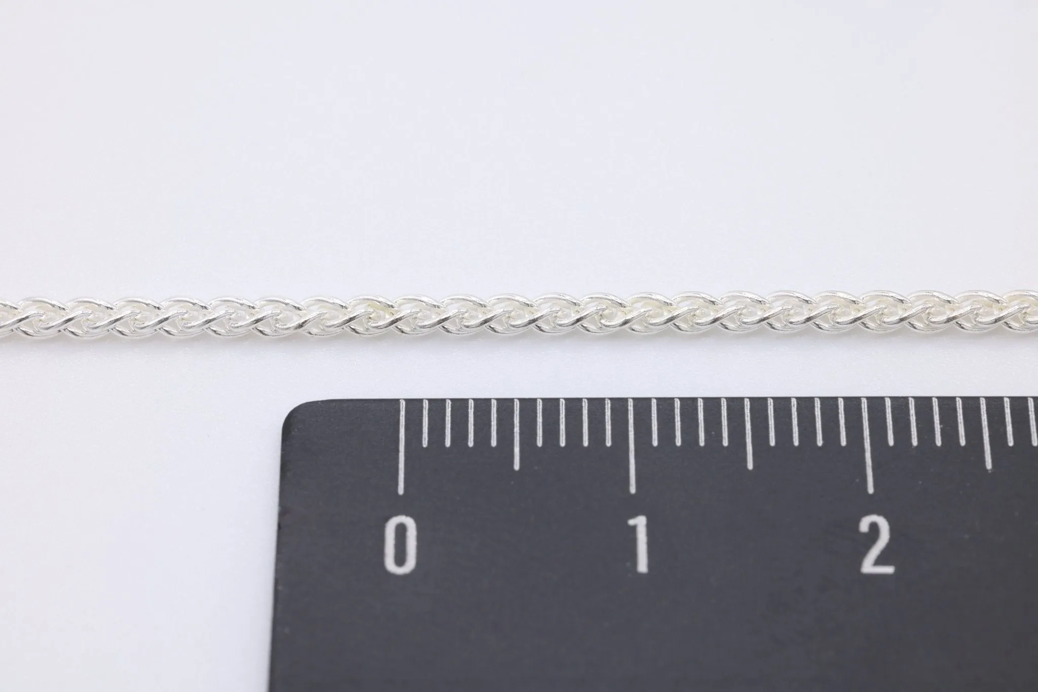 Sterling Silver 1.8 mm Wheat Chain, Wholesale Jewelry Making Wheat Chain