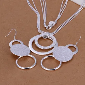 Sterling Silver Elegant Jewelry Set