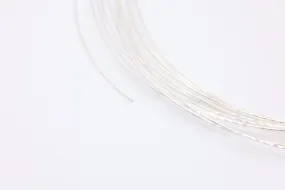 Sterling Silver Wire, 24 Gauge 0.5mm, Silver Wire, Half Hard Jewelry Wire