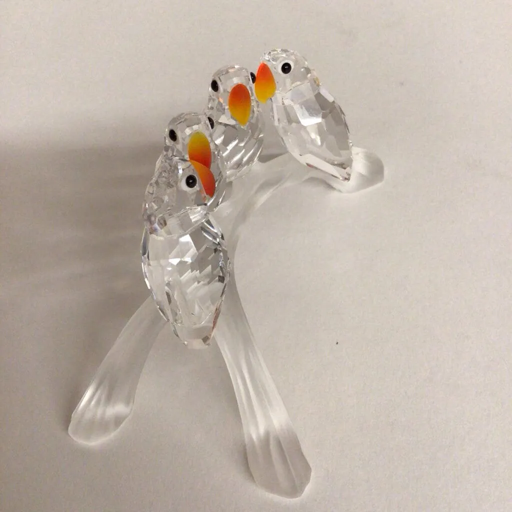 Swarovski Crystal Lovebirds